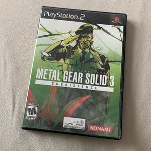PS2 METAL GEAR SOLID 3